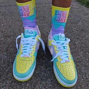Easter Air Force 1 Socks To Match